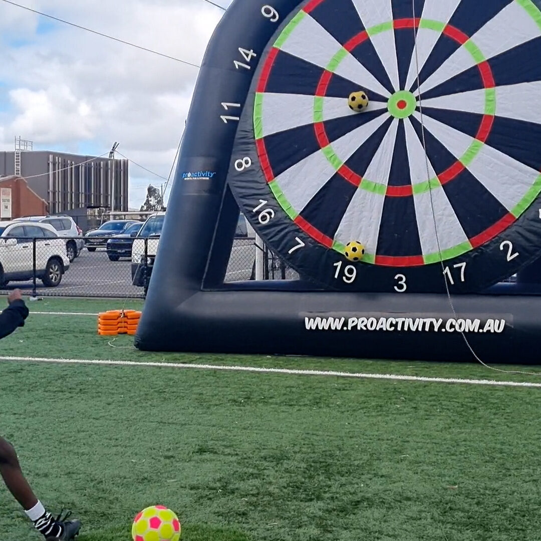 Brimbank-Stallions-Giant-Inflatable-Dart-Board