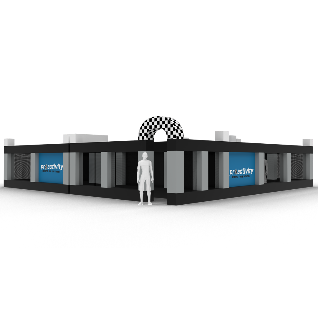 Inflatable Maze (Side view)