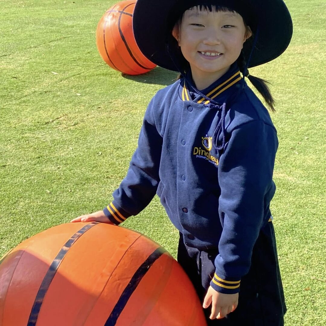 Dingley Primary School, Basketball Activities, Giant Basketball (1)