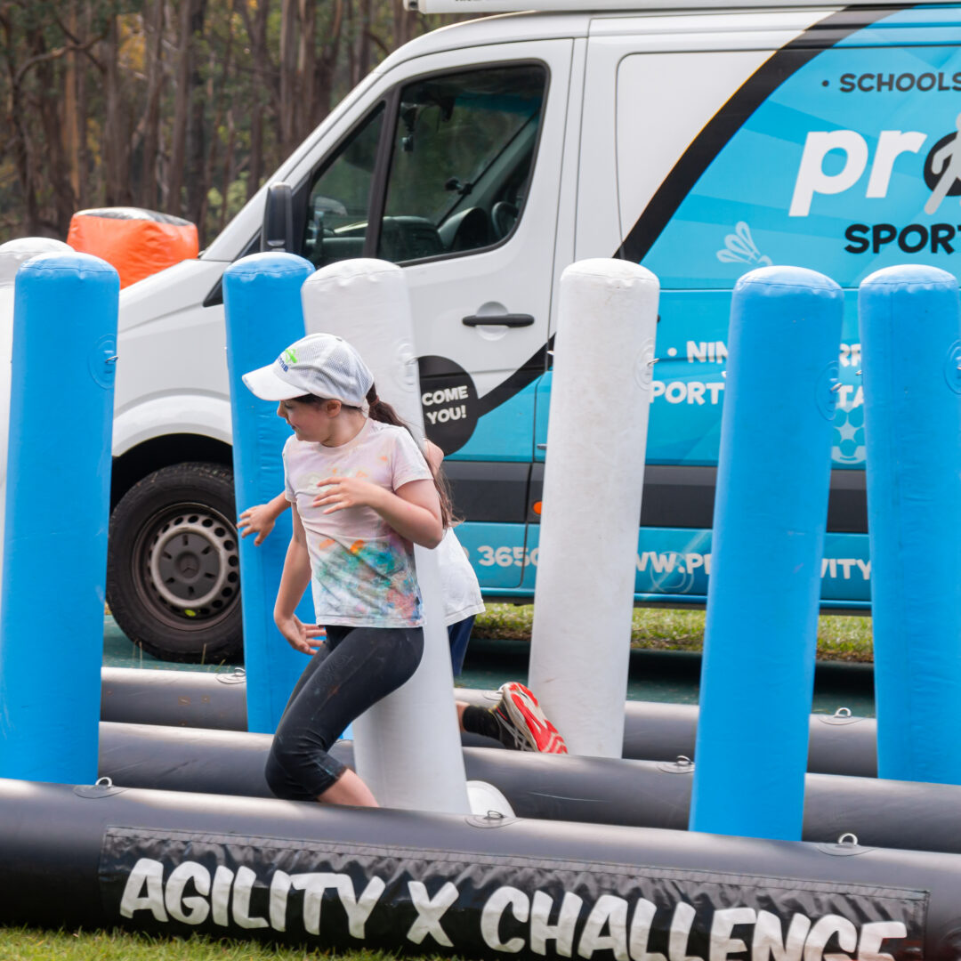 Alpine Shire Colour Run 2025, Ninja Warrior, Agility X (1)